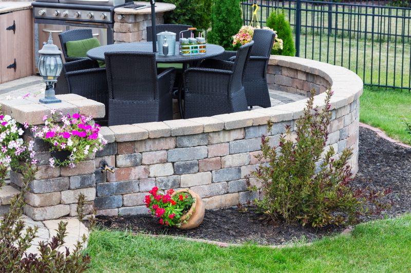 Outdoor Masonry Patio