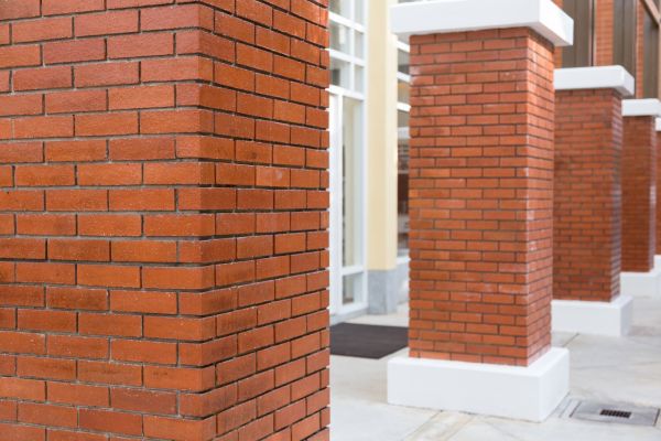 Brick Column Installation in Berkeley