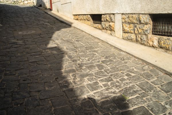 Stone Sidewalk Repair in Berkeley