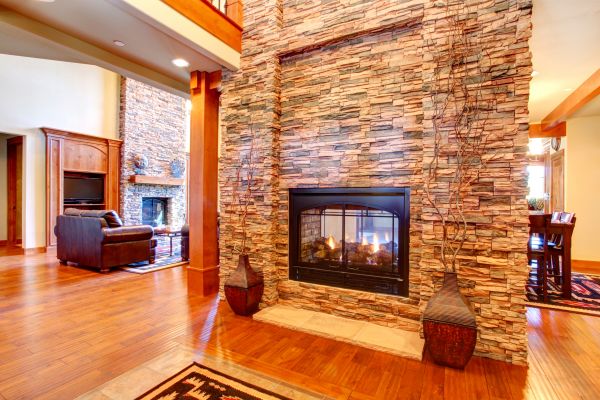 Stone Hearth Installation in Berkeley
