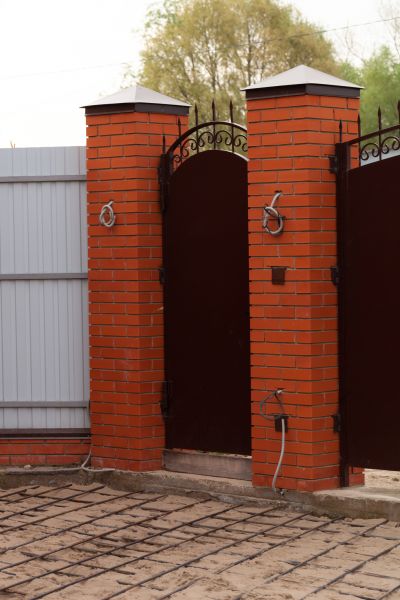 Brick Columns Installation in Berkeley